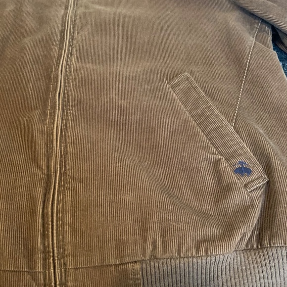 Vintage Brooks Brothers Men's Brown Corduroy Bomber Jacket - Picture 4 of 6